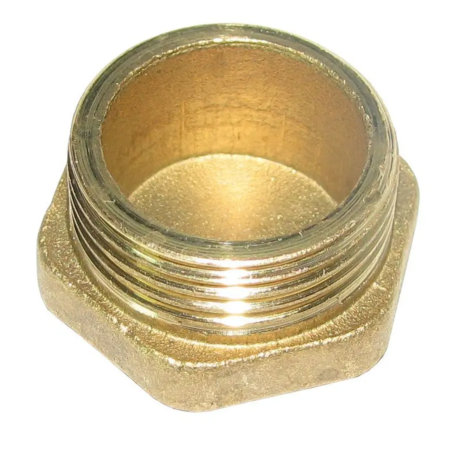 Заглушка латунна 3/4″ЗР штампована А1092А VA