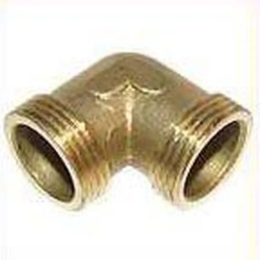 Кутник латунний 1/2″ЗР х 1/2″ЗР штампований з буртом А0113А VA