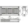 Радиатор стальной панельный KALDE 22 бок 600x800