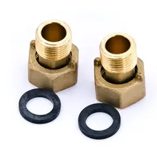 Штуцер з накидною гайкою 3/4″ для водоміра SOLOMON SG11 (1 штука) (1520)