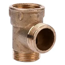 Трійник латунний 3/4″ЗР х 3/4″ЗР х 3/4″ВР ливарний 209Б