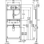 Модуль-рама для писсуара Eco Plus Viega 461843