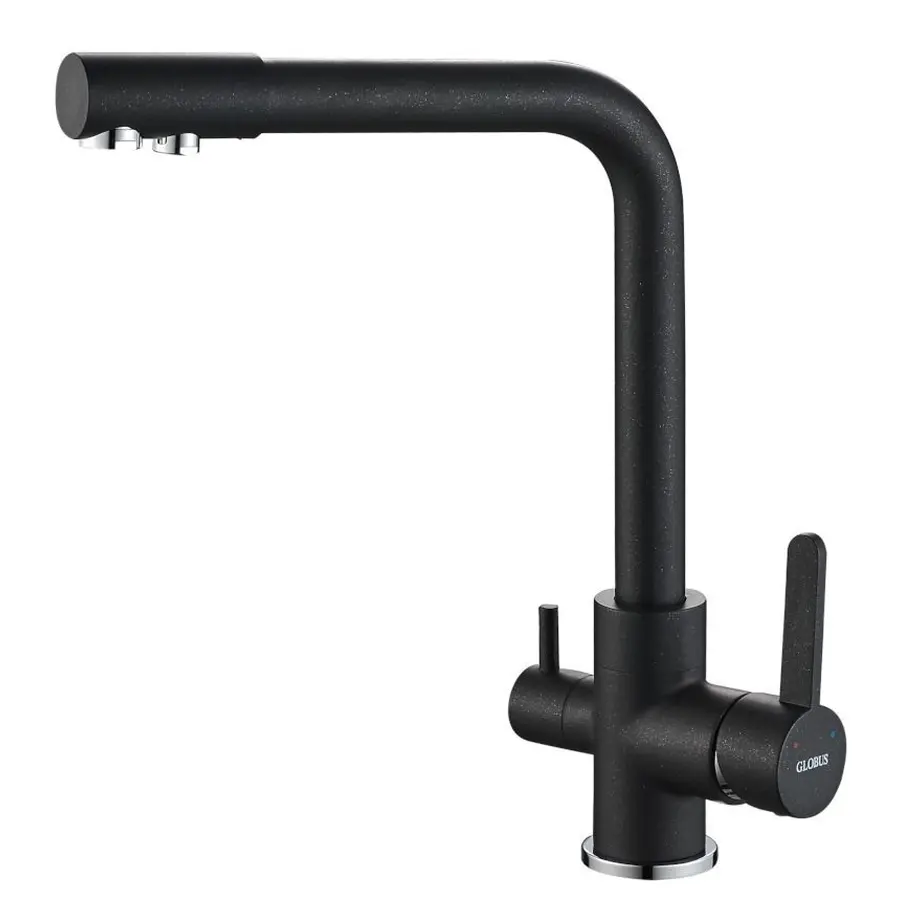 Змішувач для кухні під осмос Globus Lux LAZER GLLR-0444-1-ONIX