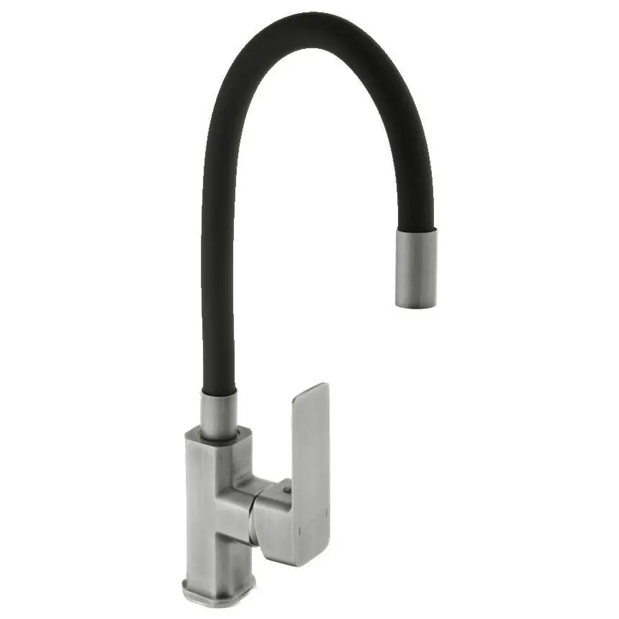 Смеситель для кухни DOMINO MALIBU DMM-203 LR-StSTEEL-BLACK