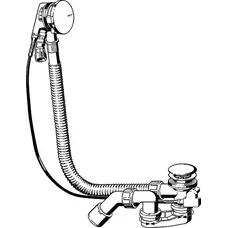 Слив-перелив Simplex Trio Visign MT5 VIEGA 728014