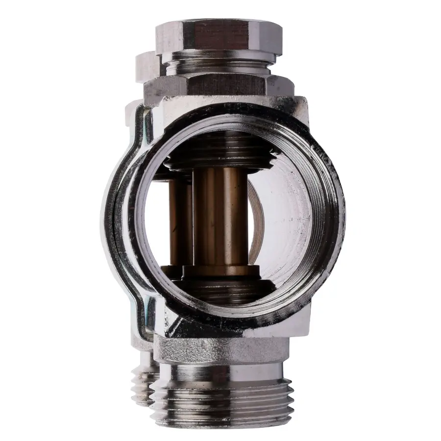 Коллектор с регуляторами и креплением ECO 001B 1 "x7