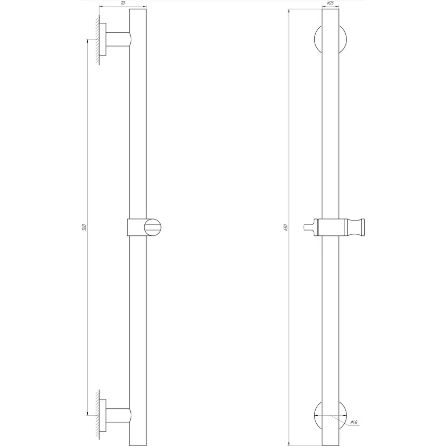 Душевая стойка Globus Lux SUS-1106
