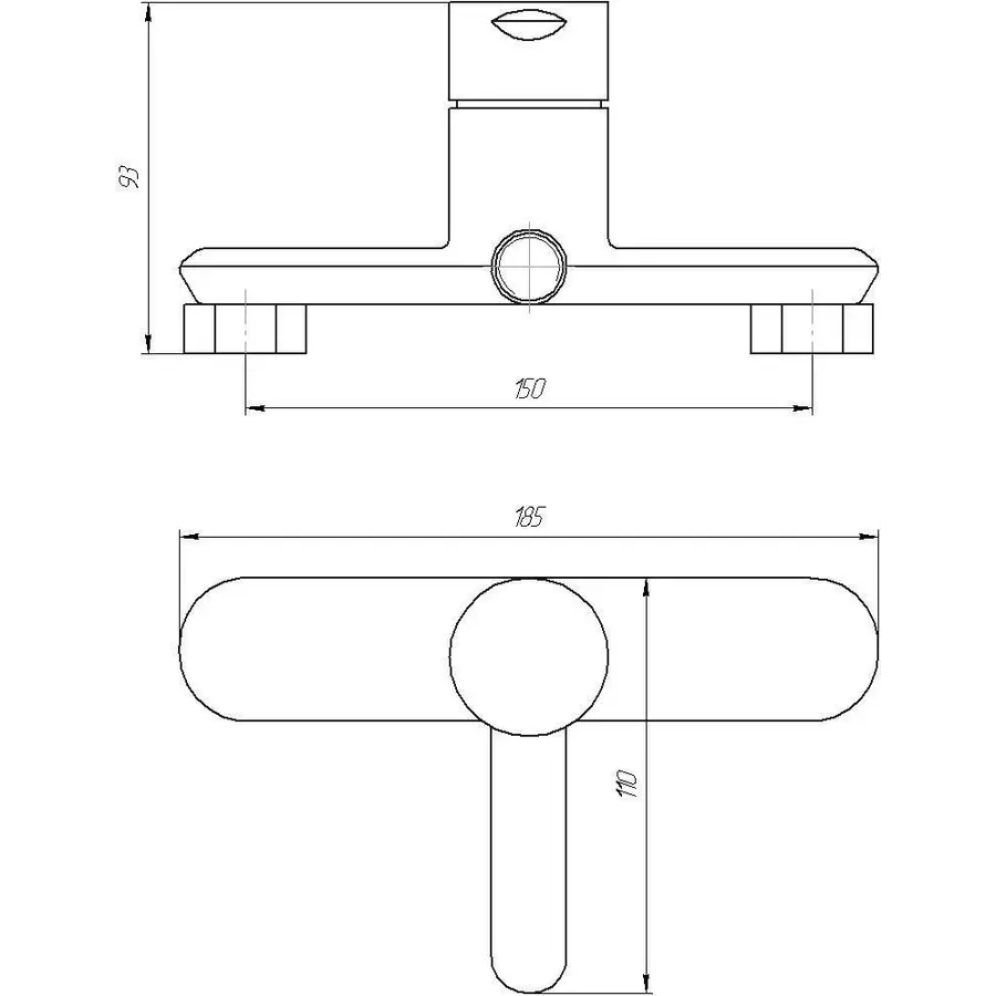 Смеситель для душа TOPAZ CORSICA TC 16701-H48