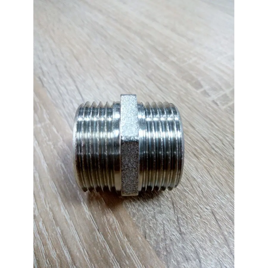 Ніпель нікель 1" Зовнішня - Зовнішня Ni 08749