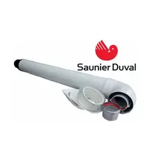 Комплект для горизонтального проходу крізь стіну 1000 мм з точкою відбору, 60/100 мм Saunier Duval