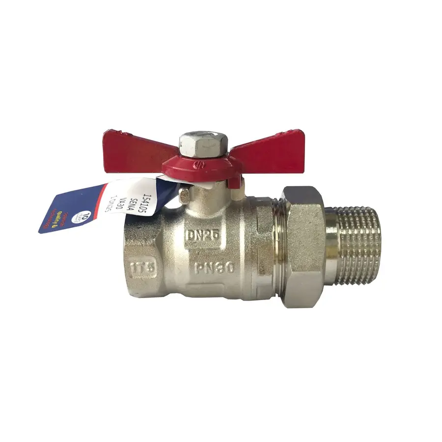 Кран кульовий прямий з американкою ARCO 1″ SENA 154105