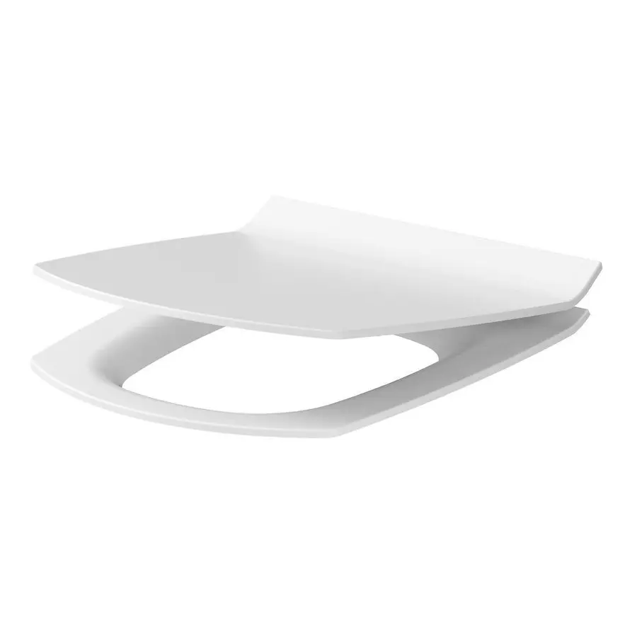 Кришка для унітазу Cersanit CARINA дюропласт ліфт SLIM ONE BUTTON