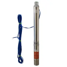 Насос свердловиний з підвищеною стійкістю до піску OPTIMA PM 3,5SDm3/18 0,95 кВт 112м + 15 м кабель