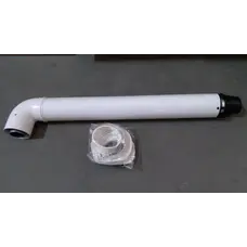 Димохід коаксіальний Saunier Duval 750 мм, ø 60/100 мм, з коліном 71.M17.00.04