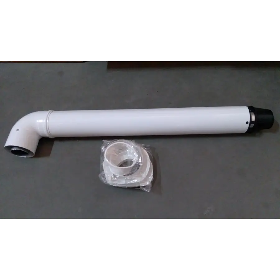 Димохід коаксіальний Saunier Duval 750 мм, ø 60/100 мм, з коліном 71.M17.00.04