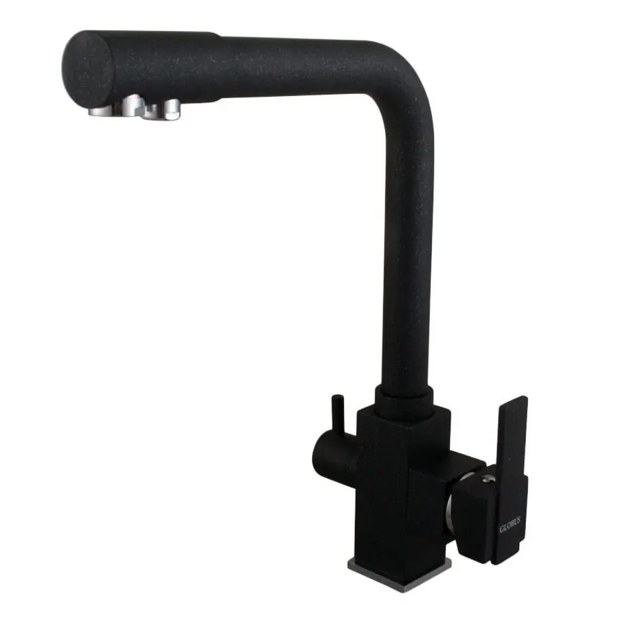 Змішувач для кухні під осмос Globus Lux LAZER GLLR-0100-1-ONIX