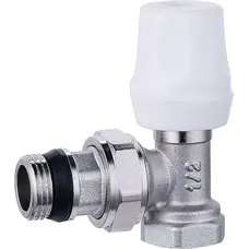 Кран радіаторний кутовий ECO Technology ECO5005 1/2″ вентильний з ущільнювачем