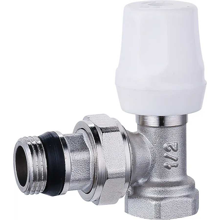 Кран радиаторный угловой ECO Technology ECO5005 1/2 "вентильный с уплотнителем