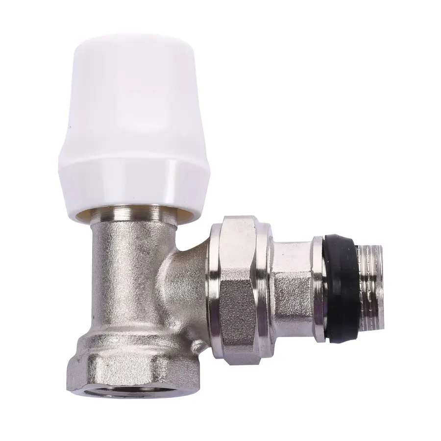 Кран радиаторный угловой ECO Technology ECO5005 1/2 "вентильный с уплотнителем