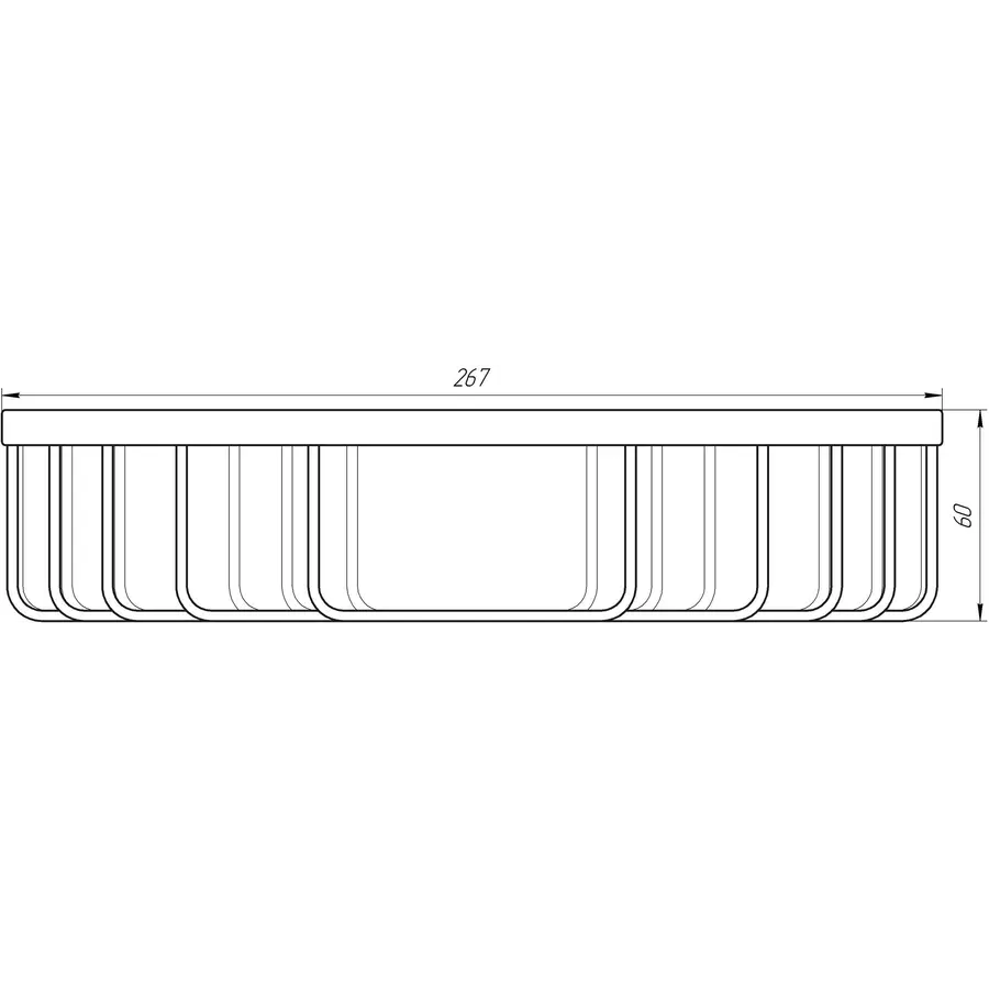 Поличка кутова Globus Lux BS 8499