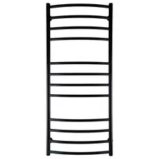 Рушникосушарка UNIO LDE W 1200-500-12 BLK Драбинка Дуга Еліт вода чорна