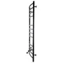 Полотенцесушитель UNIO LDE EL 1200-500-12 BLK Лесенка Дуга Элит электро черная