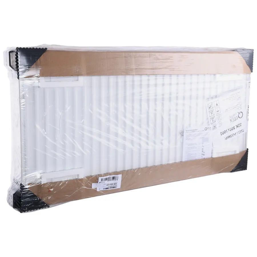 Радіатор сталевий панельний QUEEN THERM 22 бок 500х1800