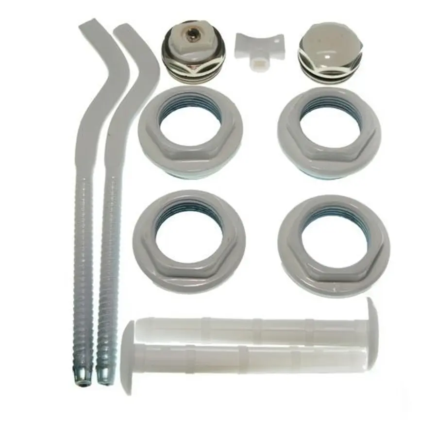 Комплект футорок секційного радіатора CRISTAL NR-2014 3/4″ з 2-кронштейнами (HT 405)