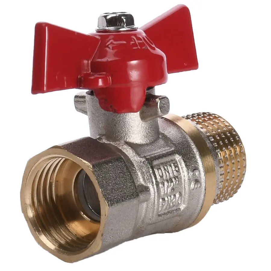 Кран шаровой прямой WATER VALVE 1/2 "ЗВ КБ NV-V Q002