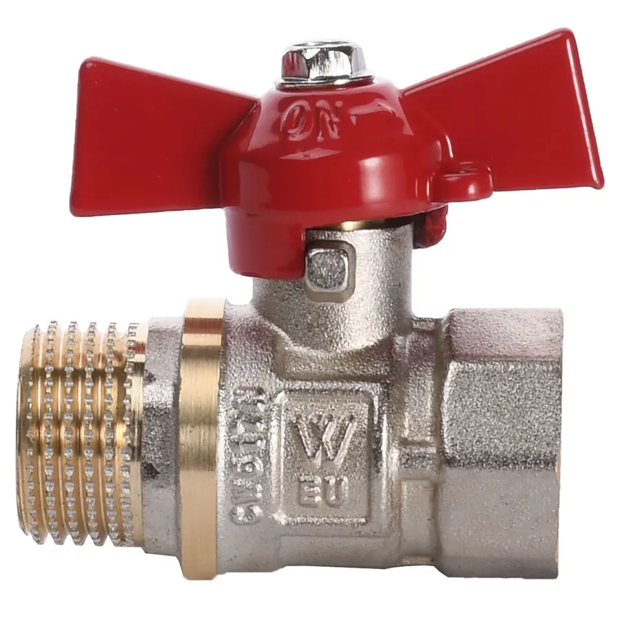 Кран шаровой прямой WATER VALVE 1/2 "ЗВ КБ NV-V Q002