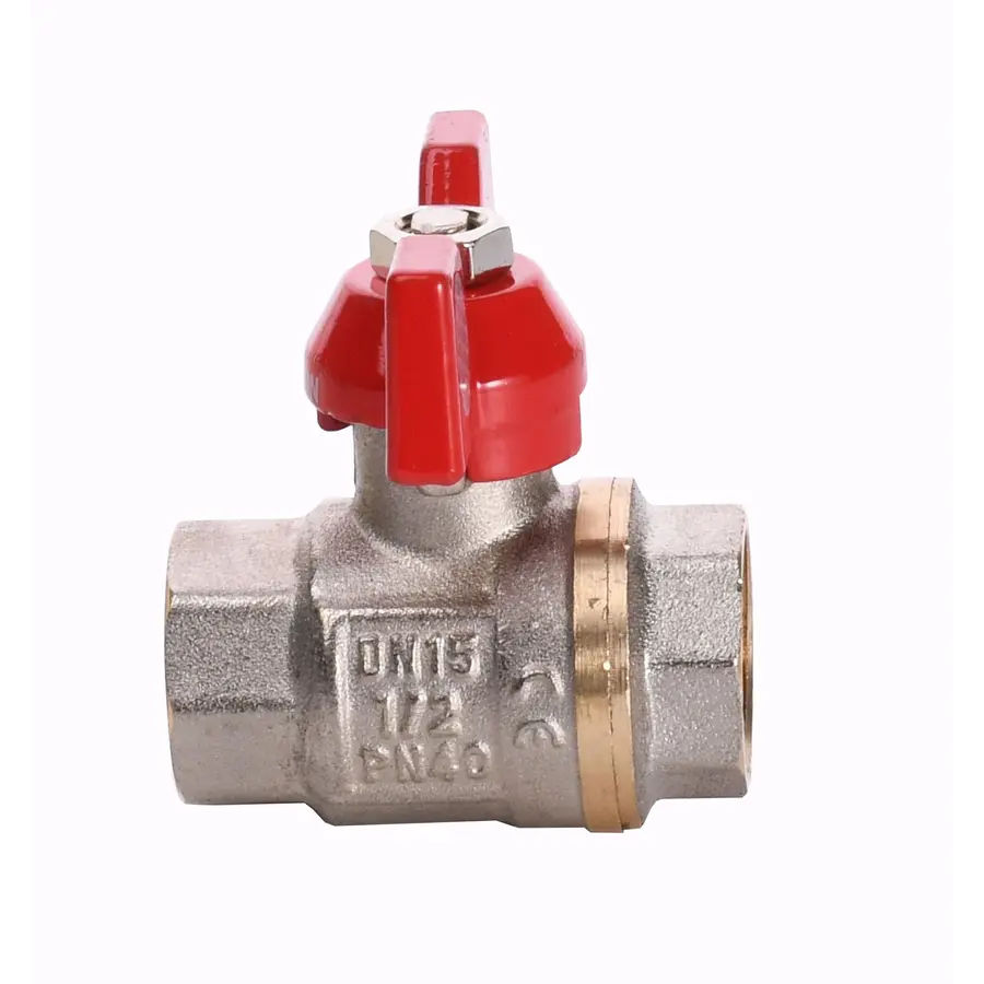 Кран кульовий прямий SOLOMON 1/2″ ВВ КБ PN40 B1007