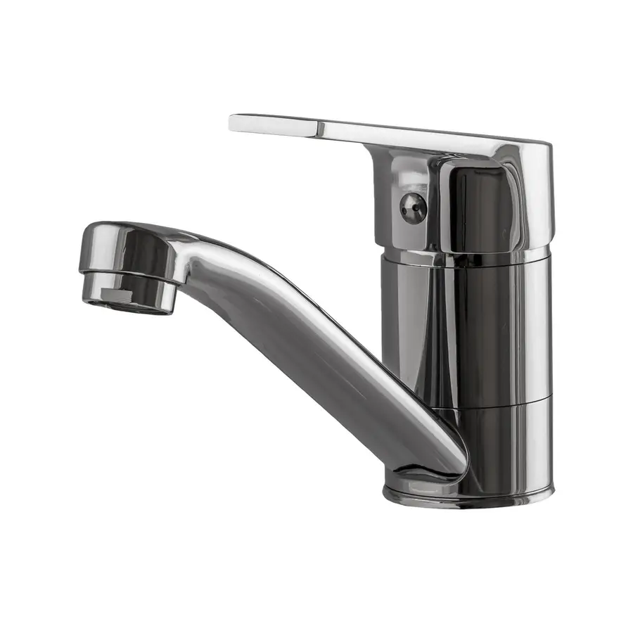 Смеситель для умывальника BRAVO ZENITH BS-42-203М латунь на гайке возвратной 15см