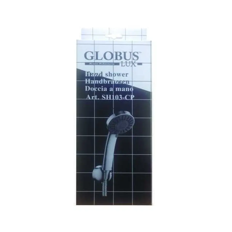 Лейка для душа+ шланг Набор Globus Lux SH 103 CP