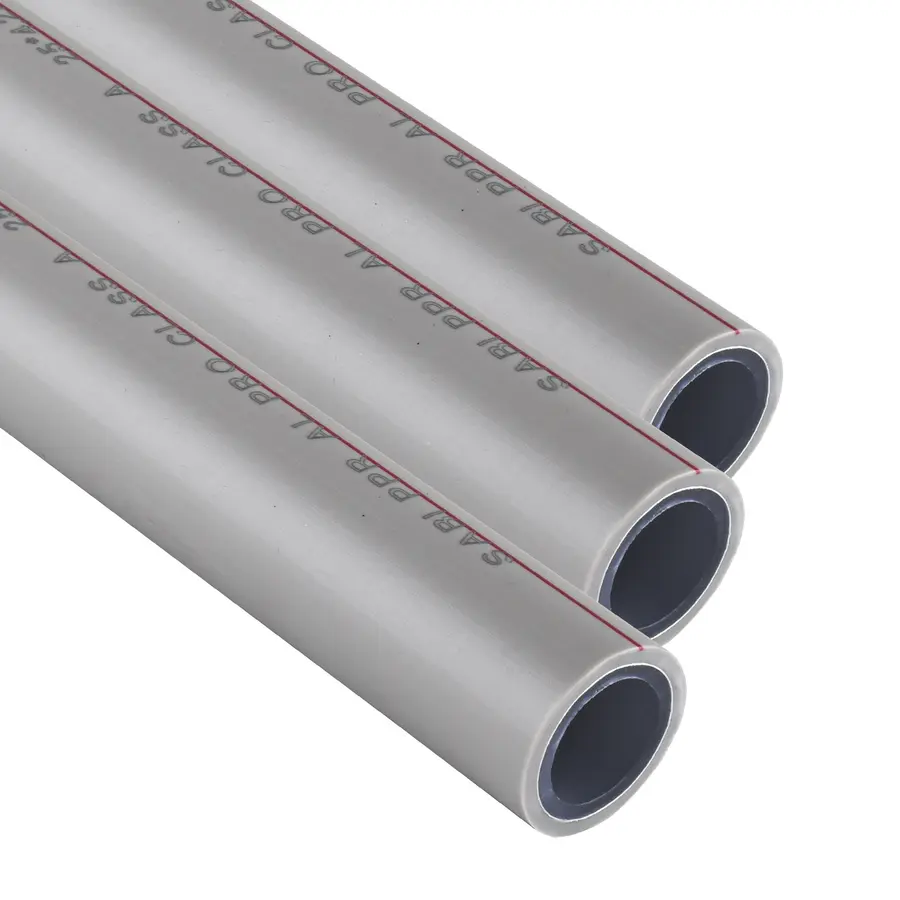 Труба полипропиленовая для горячей и холодной воды Sabi PPR-AL-PIPE ф40 с алюминиевой фольгой