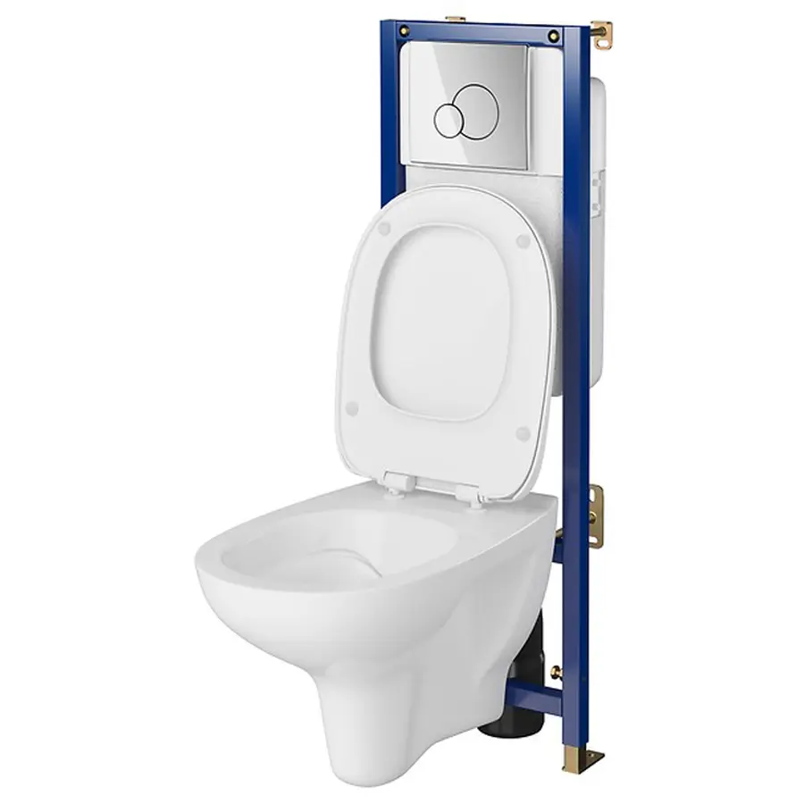 CET В 599 ІНСТ СИС-МА TECH LINE BASE ARTECO CLEAN ON з кришкою поліп. ліфт кнопка BASE СIRCLE хром