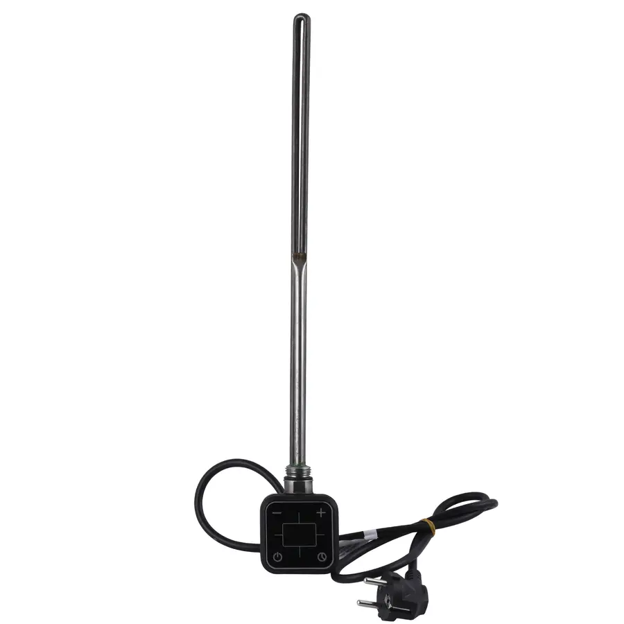 ТЕН для рушникосушки. Електронне керування, Чорний, 300 Вт. НР014.600S.2