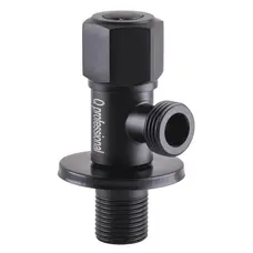 Кран кульовий кутовий Professional 1/2″X1/2″ NV-QP888 BLACK