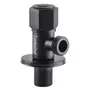 Кран кульовий кутовий Professional 1/2″X1/2″ NV-QP888 BLACK