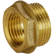 Футорка латунна 1 1/2″ЗР х 1 1/4″ВР штампована А0754А