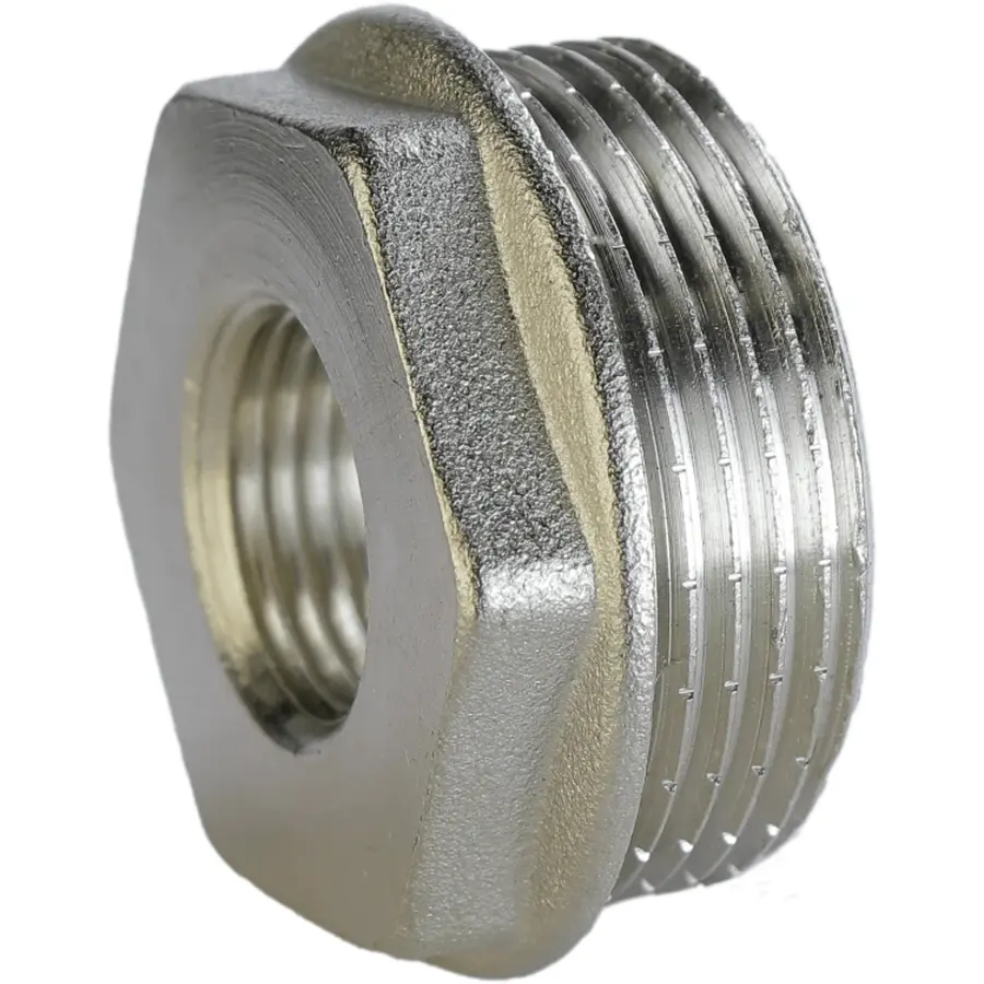 Футорка нікельвана 1 1/4″ЗР х 1/2″ВР штампована А0710А(нк)