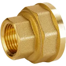 Муфта редукційна латунна 2″ВР х 1 1/4″ВР штампована А0340А