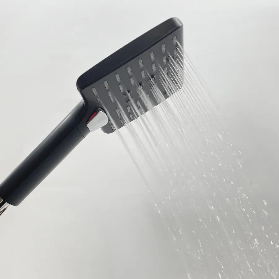 Душова лійка NSD-220-BB Чорна, Пласт.,1-позиційна !!!,120*240мм