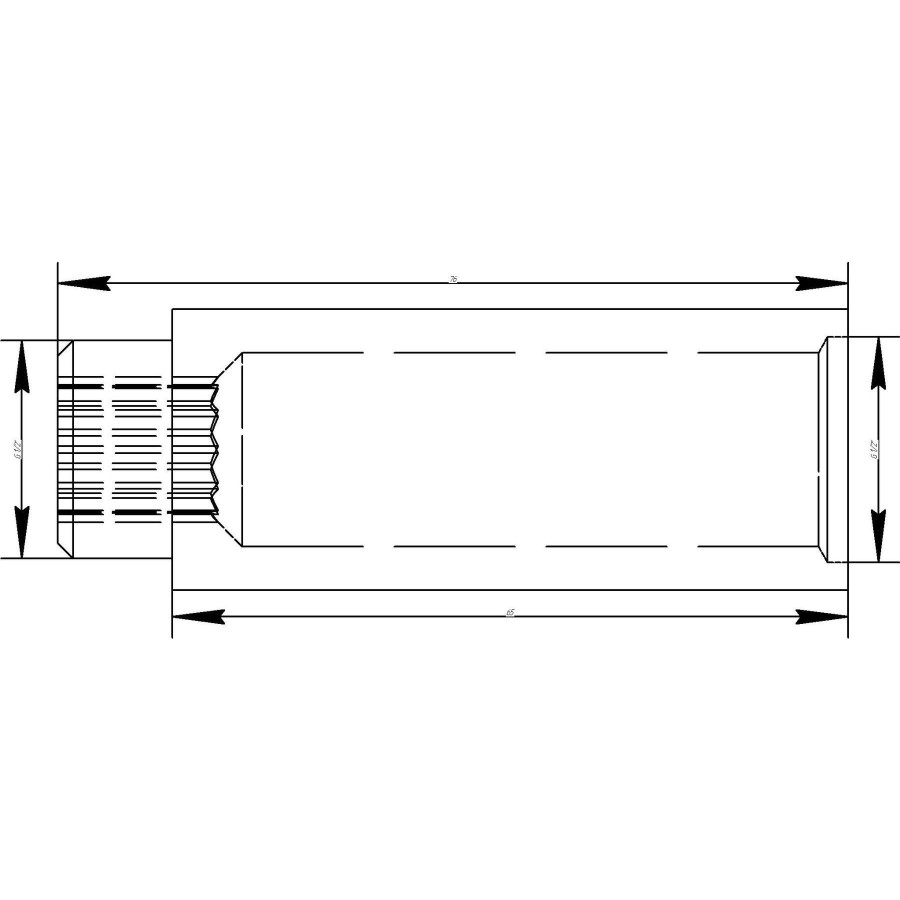 Подовжувач VIEGA 1513 1/2″x65 ЗВ (102333)