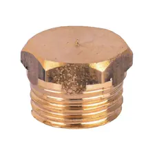 Заглушка латунна 1/4″ЗР ливарна 1019-1Б