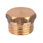 Заглушка латунна 1/4″ЗР ливарна 1019-1Б
