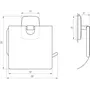 Держатель туалетной бумаги Perfect Sanitary Appliances RM 1601