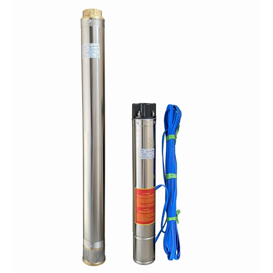 Насос свердловинний з підв, стійк, до піску OPTIMA 4SD10/18 3 кВт 109м 3-фазний ( 2 частини )