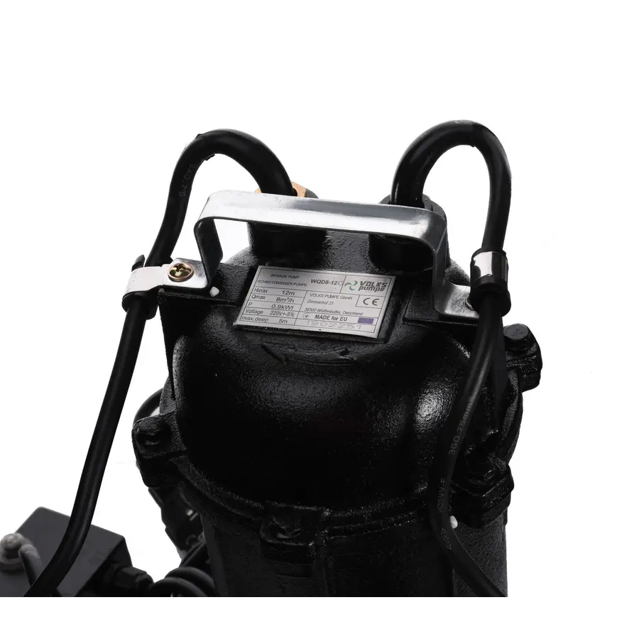 Насос фекальный с режущим механизмом VOLKS WQD 8-12G 1,1кВт