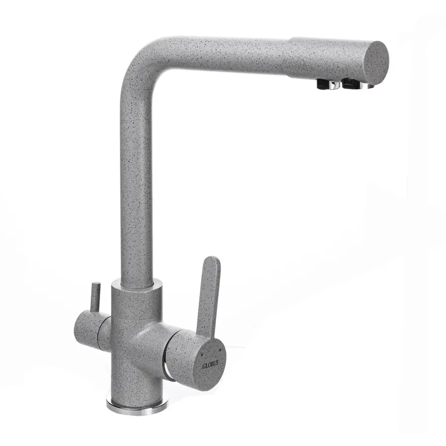 Змішувач для кухні під осмос Globus Lux LAZER GLLR-0444-2-ARENA