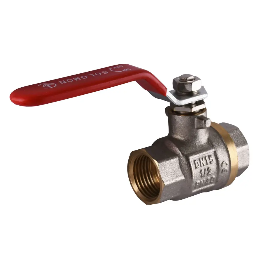 Кран шаровой прямой SOLOMON 1/2 "ВВ КР PN40 B1001